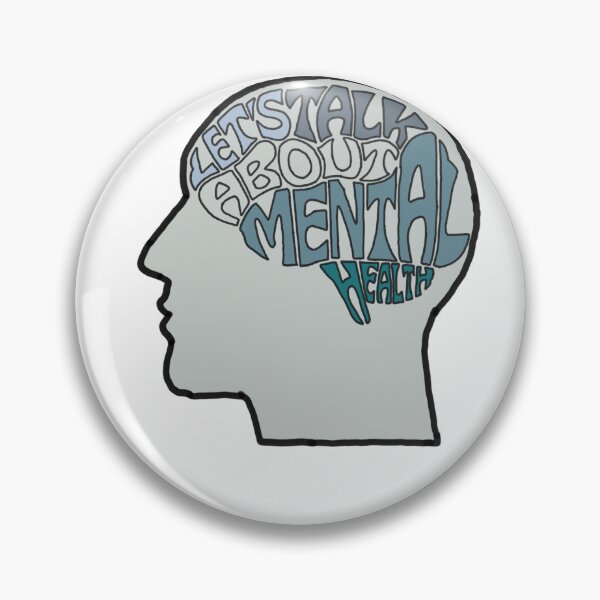 Item preview, Depression Awareness Month Head designed and sold by GarnersDesigns.