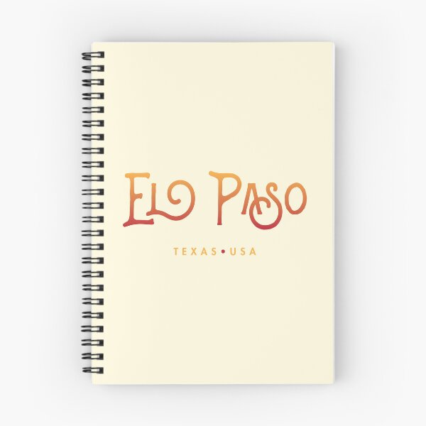 Item preview, Diseño tipográfico de El Paso Texas designed and sold by Futurebeachbum.