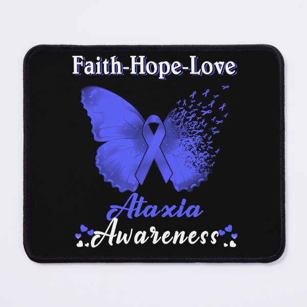 Item preview, Faith Hope Love Butterfly Ataxia Awareness designed and sold by Gillosina.