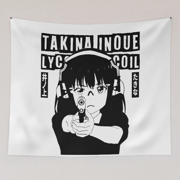 Item preview, Takina Inoue Lycoris Recoil designed and sold by giantshoot.