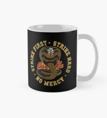 Cobra Kai - Strike First - Strike Hard - No Mercy - HD Distressed Variant 3 Mug
