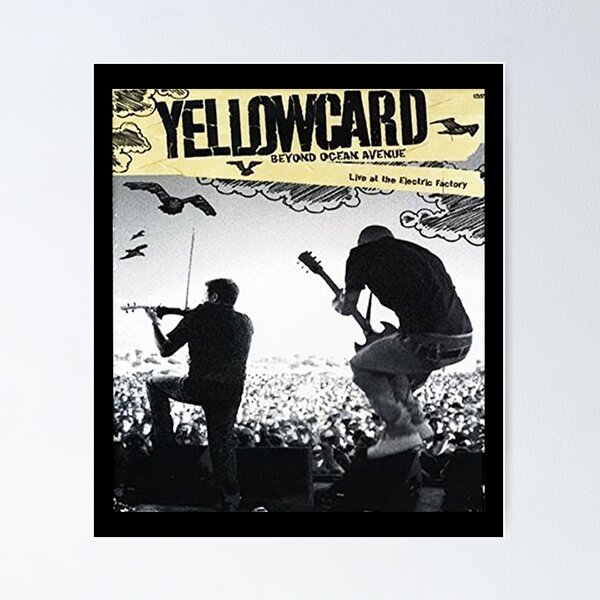 Yellowcard Posters for Sale | Redbubble