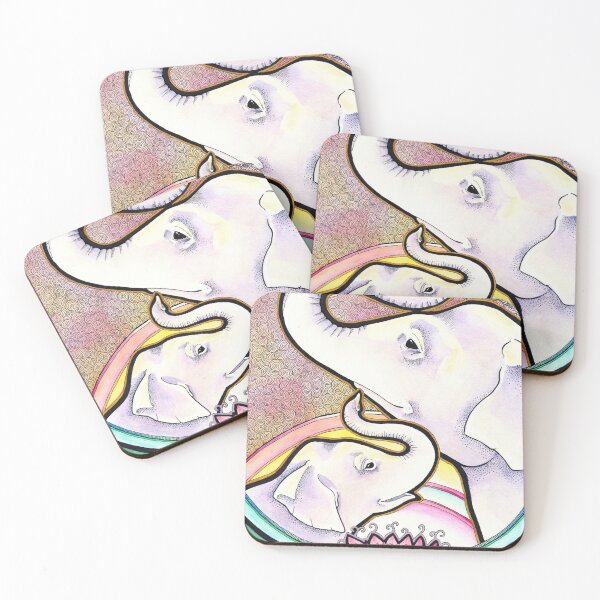 Item preview, White Elephant Sacred Animal Teachers designed and sold by Ravenari.