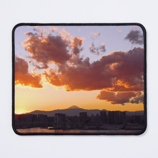Item preview, Madder red sky with Mt.Fuji designed and sold by nokkcca.