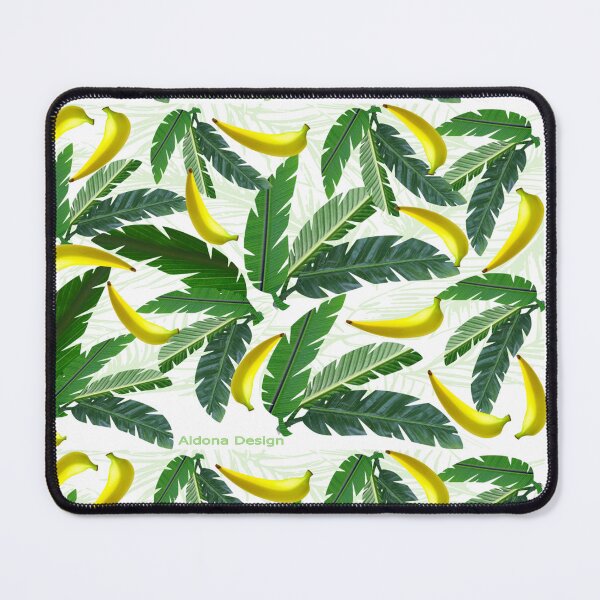 Item preview, Banana & leaf pattern designed and sold by aldona.