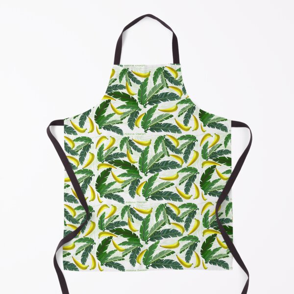 Item preview, Banana & leaf pattern designed and sold by aldona.