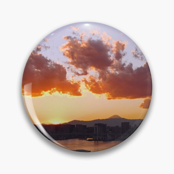 Item preview, Madder red sky with Mt.Fuji designed and sold by nokkcca.
