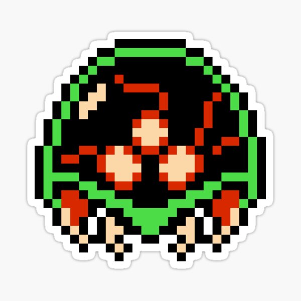 8-Bit Metroid Sticker