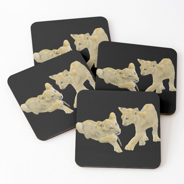 Item preview, Lion babies - lion - cat of prey - cat - big cat - Africa designed and sold by TShirtsundMehr.