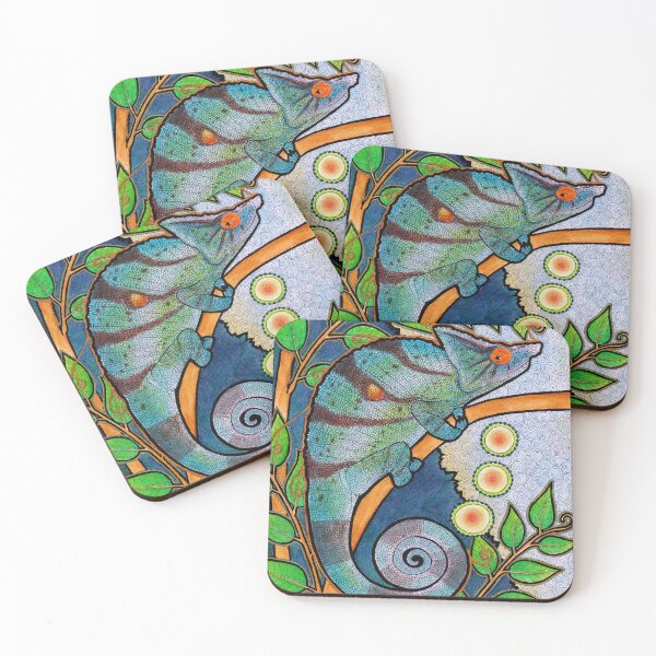 Item preview, Parson's Chameleon Sacred Animal Teacher designed and sold by Ravenari.