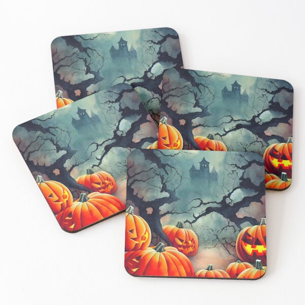 Item preview, Spooky Batch of Smiling Pumpkins designed and sold by MsGoldenCreates.