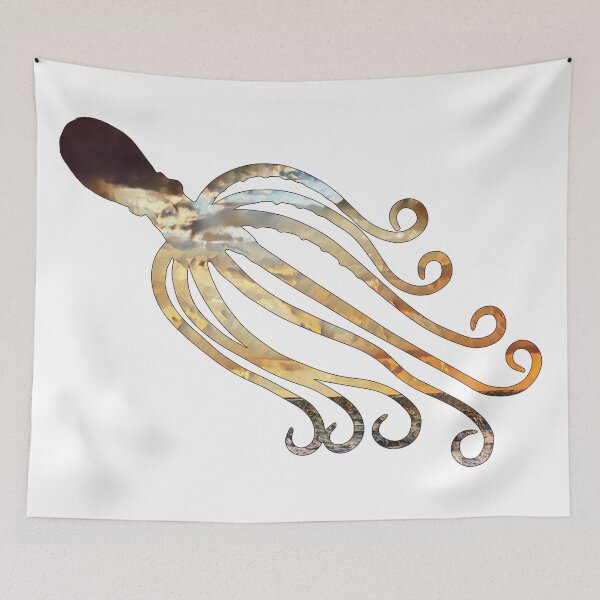 Item preview, Dramatic Sky Octopus designed and sold by damonasplace.
