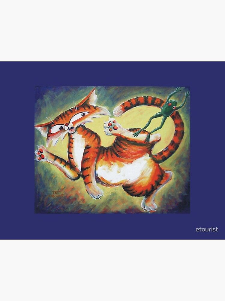 Thumbnail 2 of 2, Art Board Print, Leap Frog Jac designed and sold by etourist.