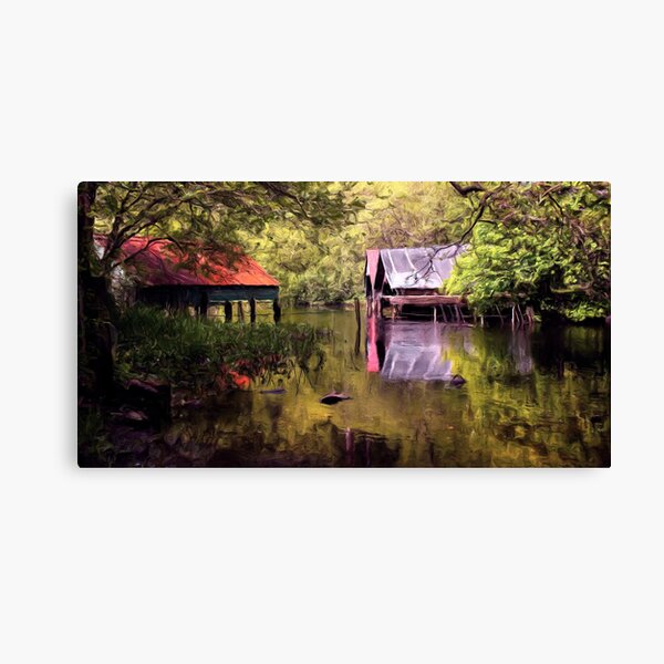Item preview, Old Boat Houses - Loch Ard * designed and sold by David Hutcheson.