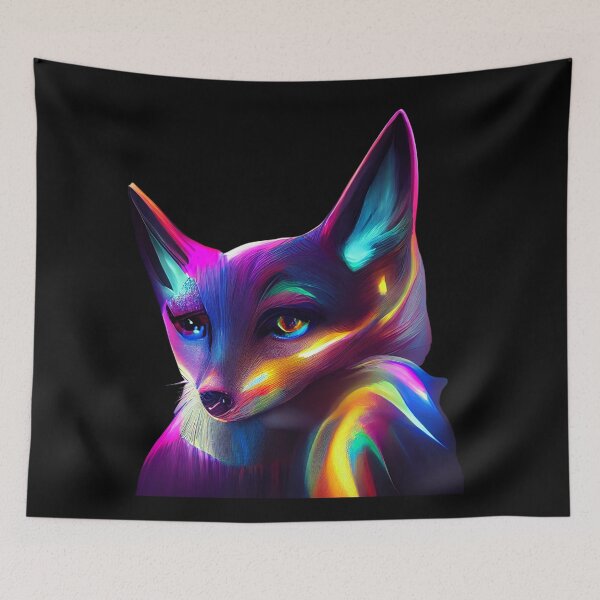 Item preview, Vivid Cute Fox designed and sold by abhaley.