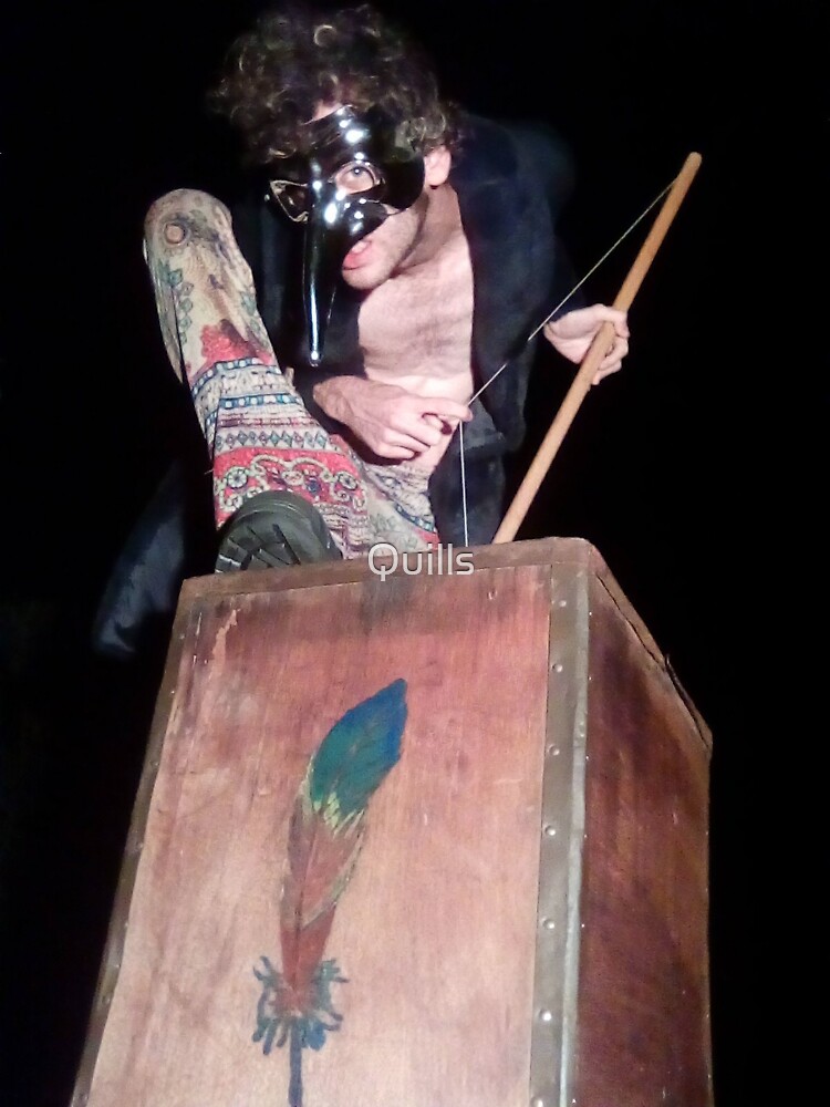 "TeaChest Bass" Sticker for Sale by Quills Redbubble