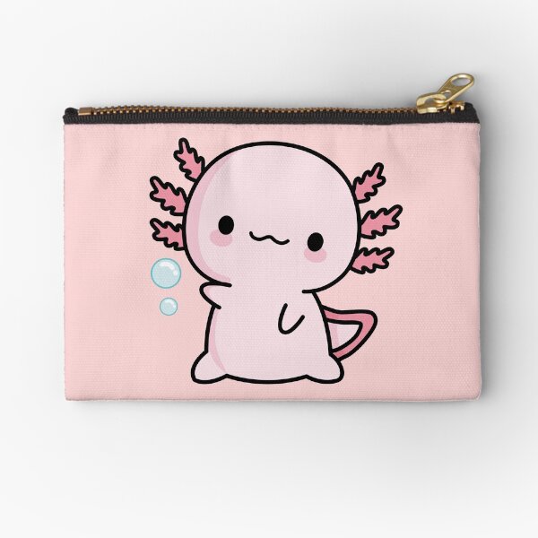 Item preview, Cute Axolotl Salute designed and sold by XoTheMonster.
