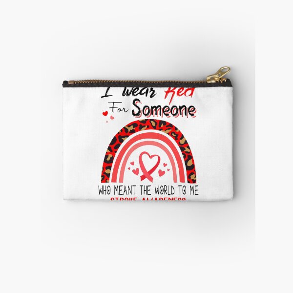 Item preview, Stroke Awareness I Wear Red for Someone Who Meant The World To Me designed and sold by GennieShop.