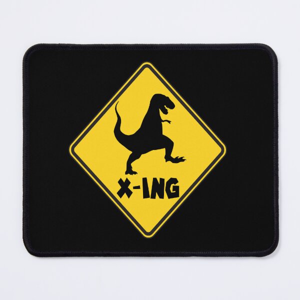 Item preview, TREX X-ING WARNING SIGN designed and sold by DomGDesign.
