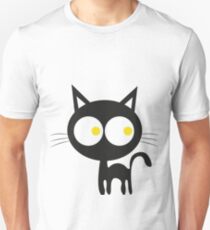 Black cat, cat eyes, cute cat Unisex T-Shirt
