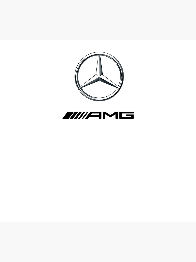 Sticker for Sale mit schwarzes AMG-Logo von Heacockelse