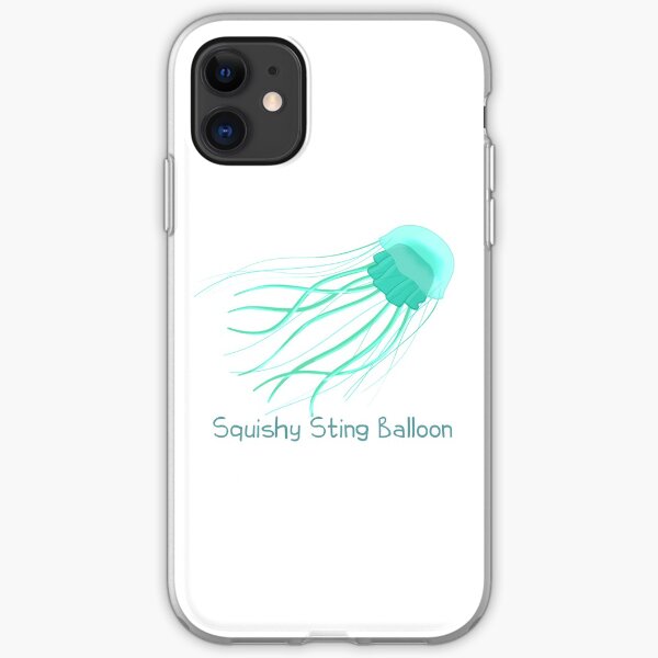 Squishy Sting Balloon (Jellyfish) iPhone Soft Case