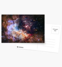 Weltraum-Nebel-Galaxie Postkarten