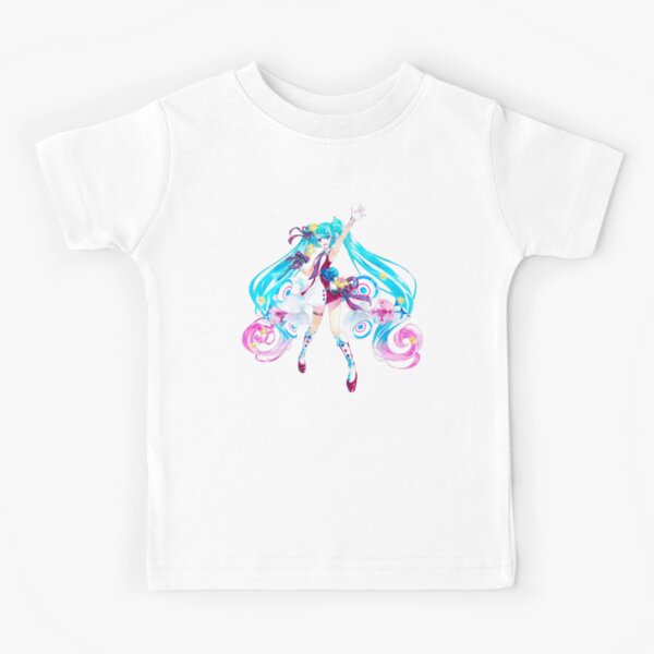 Hatsune Miku Piapro Kids! Hatsune Miku Kids' White T-Shirt - Tokyo