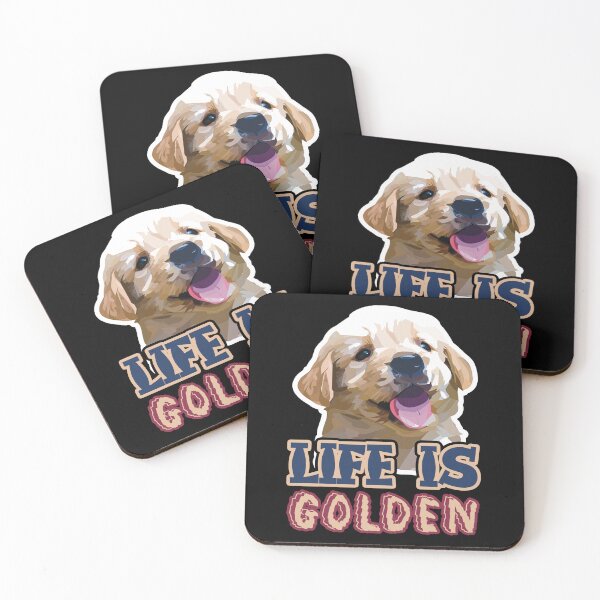 Item preview, Life Is Golden Retriever designed and sold by UnknownArtistt.