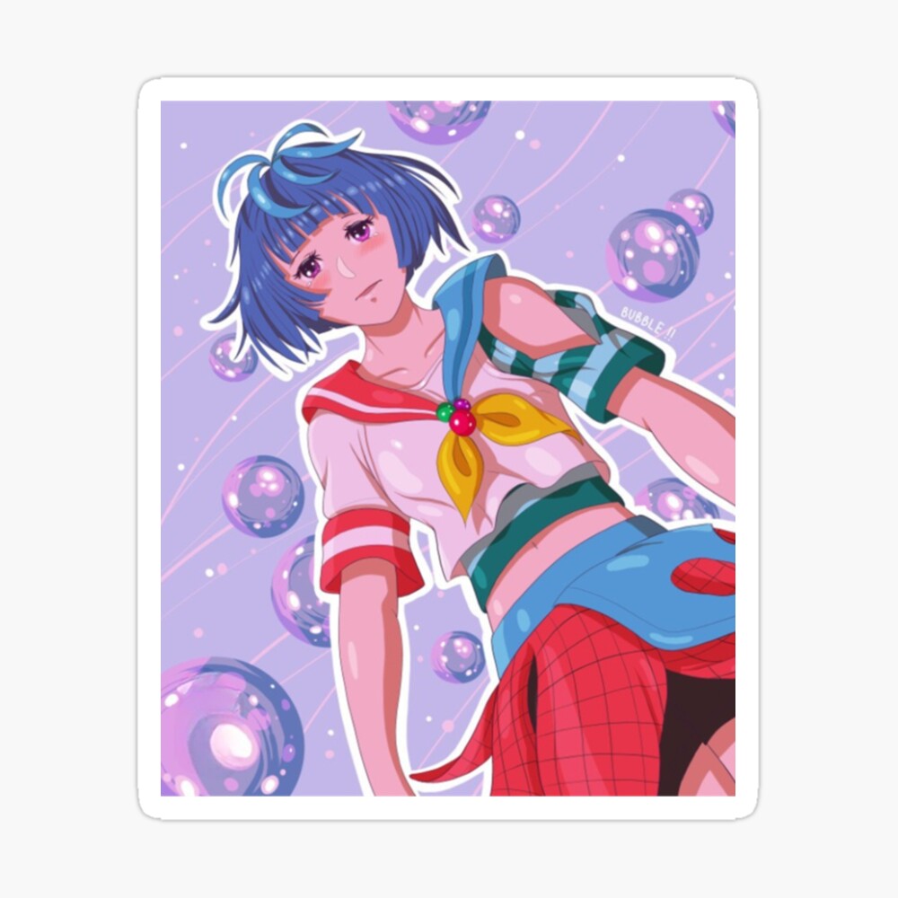 Uta Bubble Anime  Art Board Print for Sale by CapsuleClother