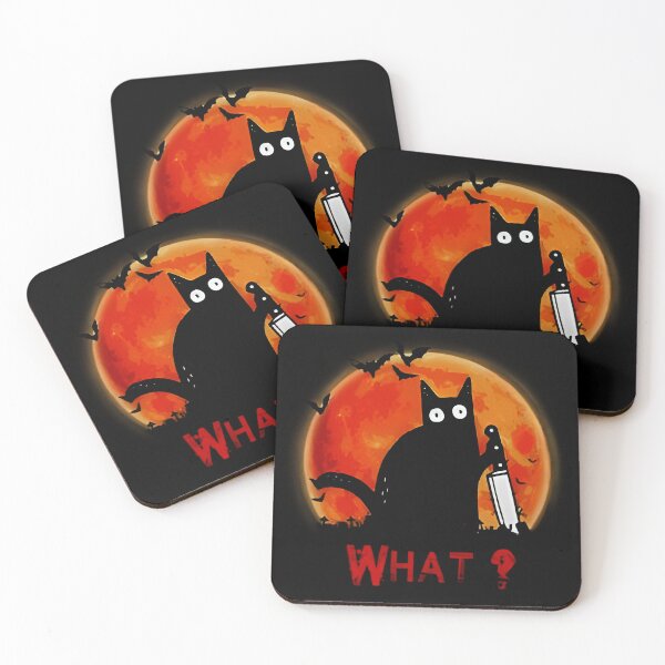 Item preview, Halloween Black cat what sunset  designed and sold by EllenEngelman.