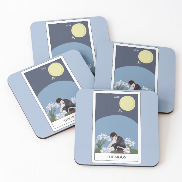 Item preview, Jimin Tarot Card - The Moon designed and sold by liz-karishma.