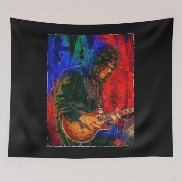 Item preview, Gary Moore Tribute portrait art  designed and sold by Anthoalker.
