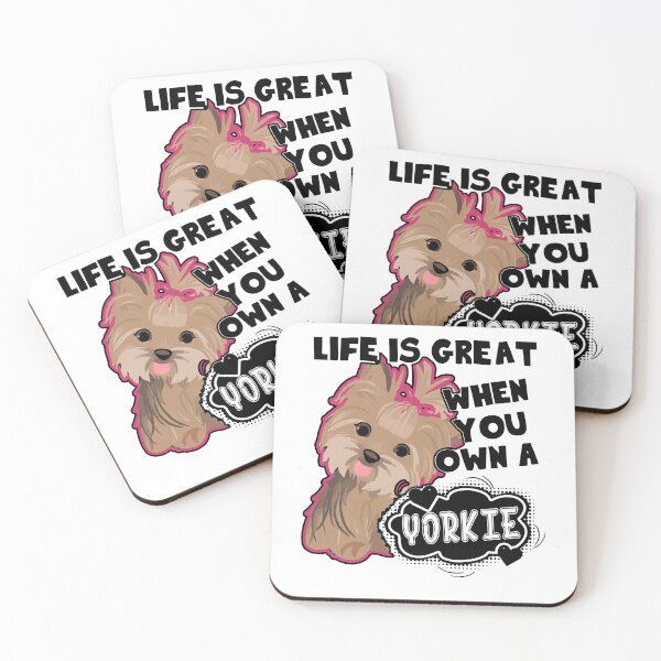 Item preview, Life is Grea When You Own A Yorkie designed and sold by UnknownArtistt.