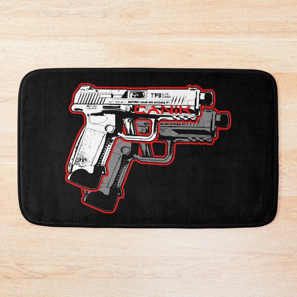 Item preview, Canik TP-9 TP9 Pistol 3D Retro Anime Gun - Grey Wolf designed and sold by Warhawk Designs.