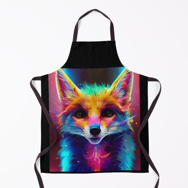 Item preview, Paint Splatter Adorable Fox designed and sold by abhaley.