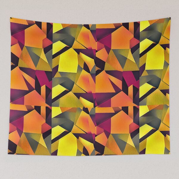 Item preview, Autumn Geometric Abstraction designed and sold by OrangelDesign.