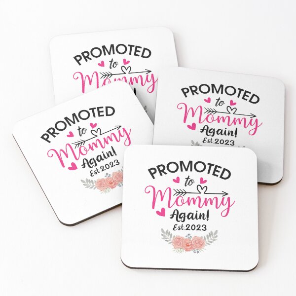 Item preview, Promoted to mommy again est 2023 designed and sold by hasanmasud.