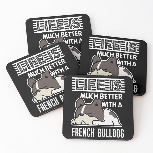 Item preview, Life Is Much Better With French Bulldog designed and sold by UnknownArtistt.