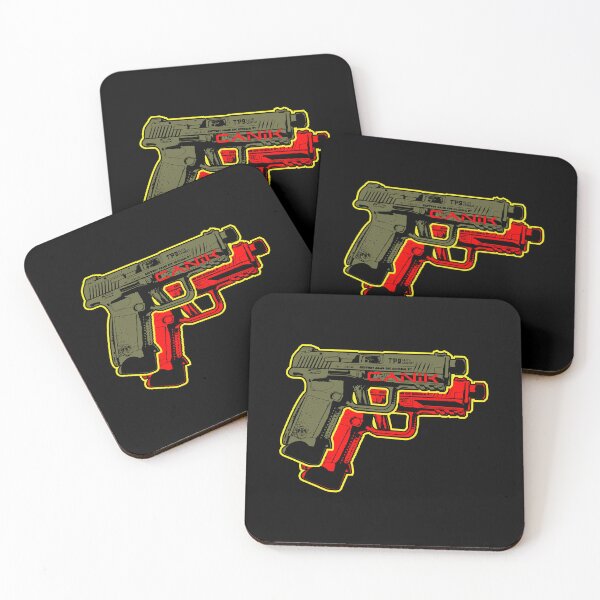 Item preview, Canik TP-9 TP9 Pistol 3D Retro Anime Gun - Military designed and sold by Warhawk Designs.