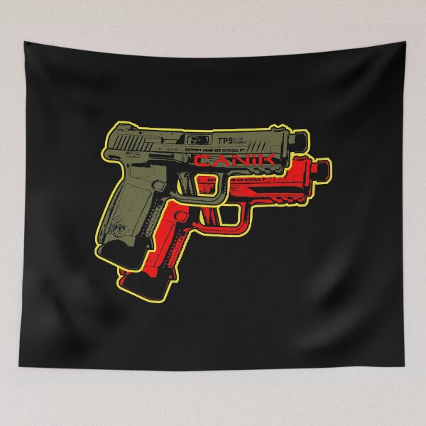 Item preview, Canik TP-9 TP9 Pistol 3D Retro Anime Gun - Military designed and sold by Warhawk Designs.
