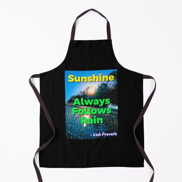 Item preview, Irish Proverb - Sunshine Always Follows Rain designed and sold by IrishProverbs.