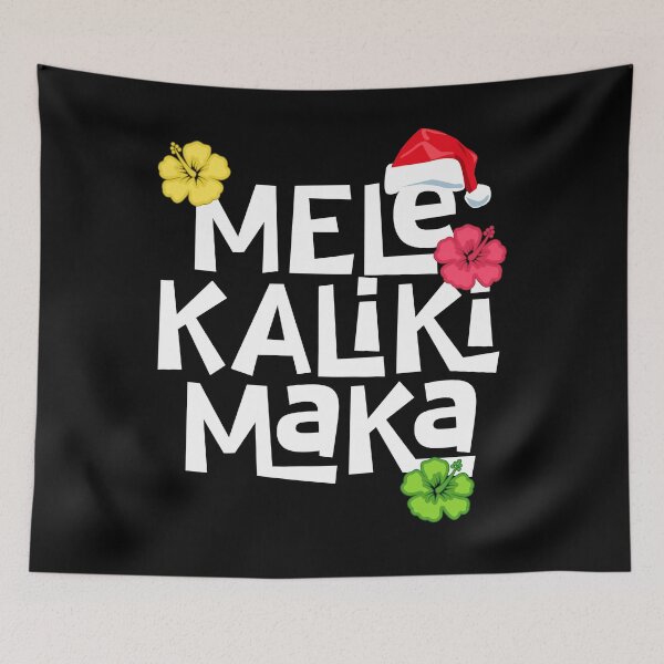 Item preview, Mele Kalikimaka Christmas Hawaiian Santa Xmas designed and sold by QueenOfPrint.