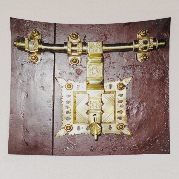 Item preview, Big Brass Door Lock  designed and sold by Ethna Gillespie.