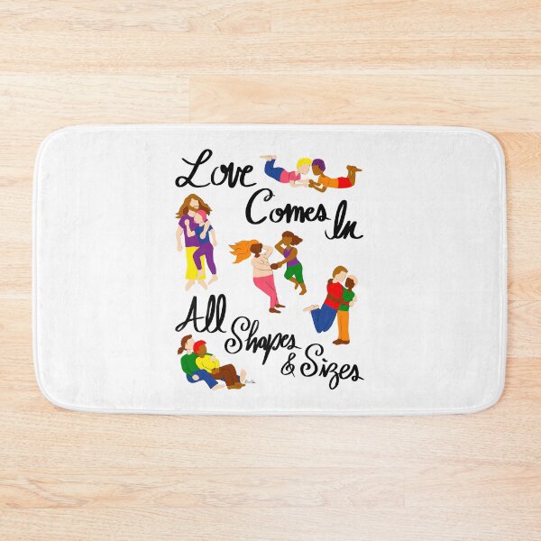 Item preview, Love Comes in All Shapes & Sizes: LGBTQIA+ - Love is Love - LGBTQ designed and sold by EcoElsa.