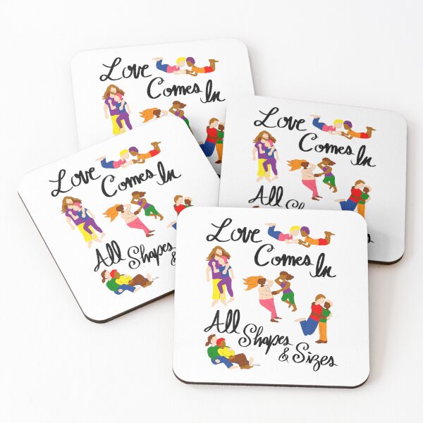 Item preview, Love Comes in All Shapes & Sizes: LGBTQIA+ - Love is Love - LGBTQ designed and sold by EcoElsa.