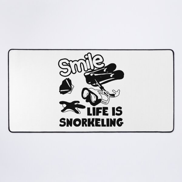 Item preview, Smile Life Is Snorkeling designed and sold by UnknownArtistt.