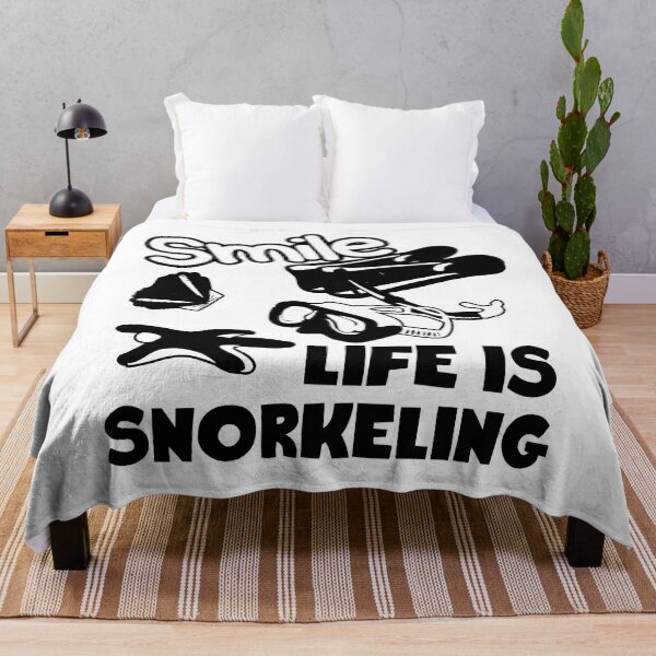 Item preview, Smile Life Is Snorkeling designed and sold by UnknownArtistt.