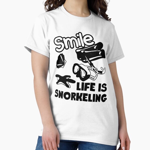 Item preview, Smile Life Is Snorkeling designed and sold by UnknownArtistt.