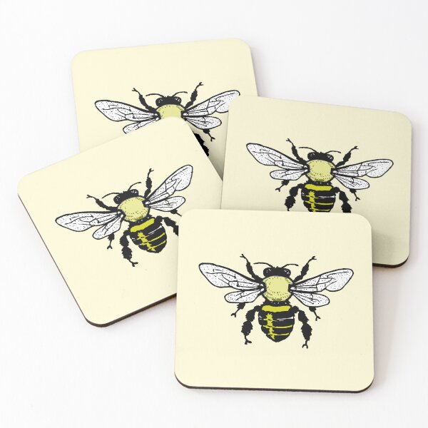 Item preview, honey bees pattern designed and sold by The magic  Yellow bus.